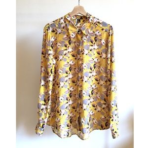 Topshop Silk Shirt